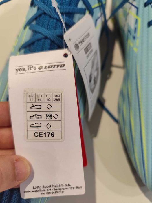 Chuteiras de futebol Lotto Solista 200 VII FG - NOVAS com etiqueta