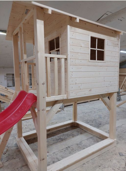 PROMOCJA Domek drewniany dla dzieci MELA