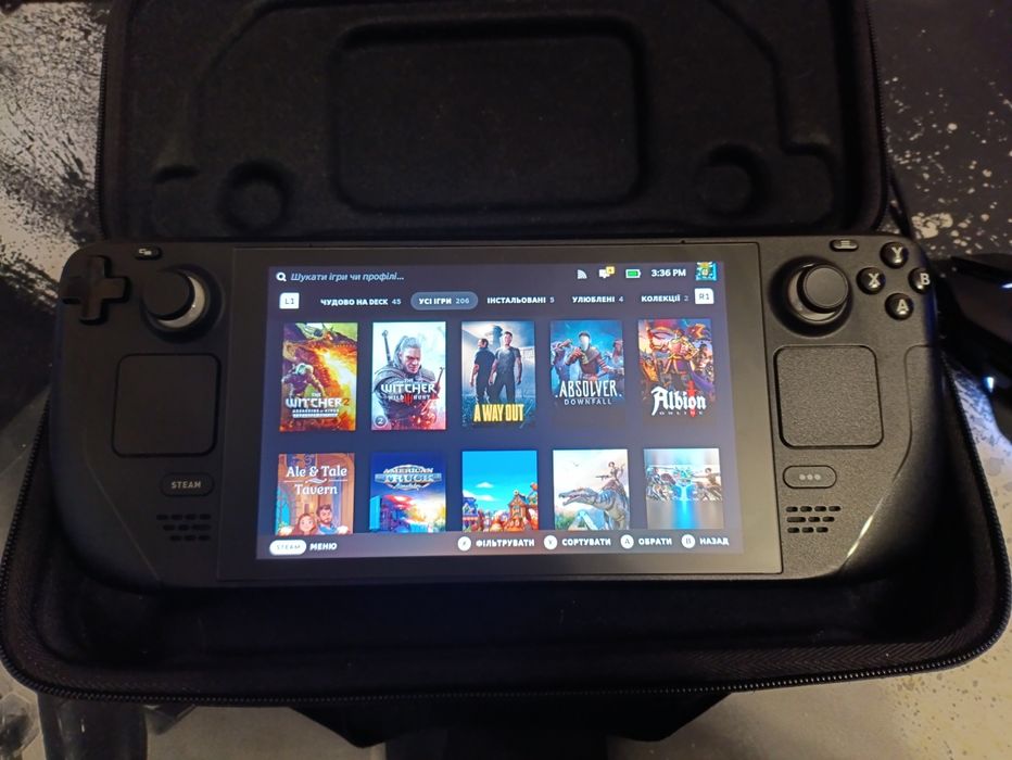 Steam Deck 1TB (LCD) + топові стіки Hall Effect. Стан ідеал!