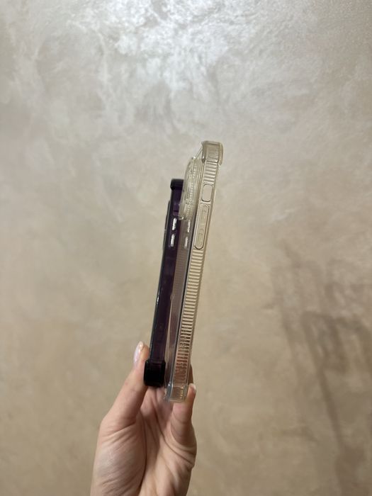 Два прозорих чохла 14Pro max