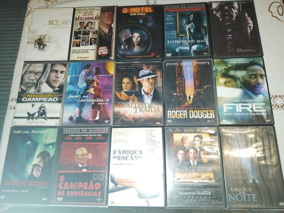 Dvd's originais usados