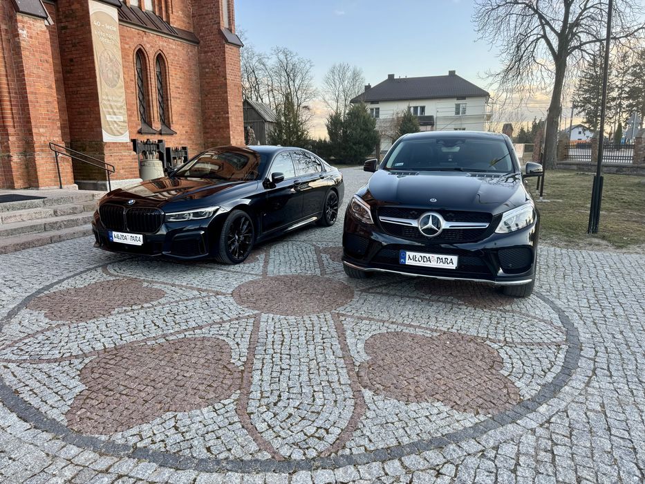 Auto do ślubu / BMW / Mercedes / seria 7 / GLE / M