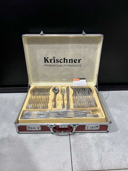 Zestaw Sztućcy Krischner Premium Quality 72el. | NOWY |