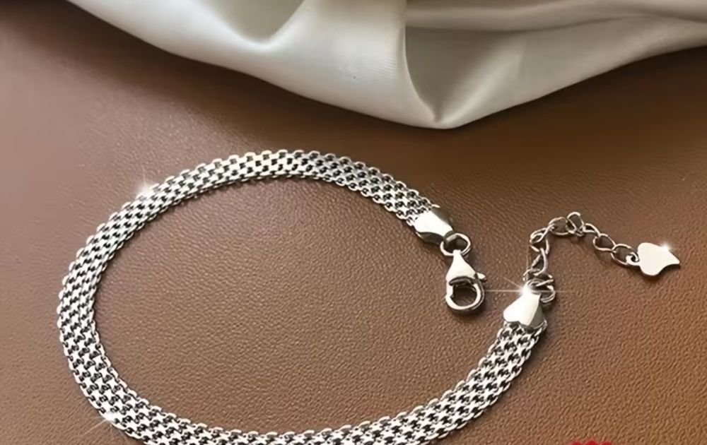 Срібний вишуканий браслет 925 s
