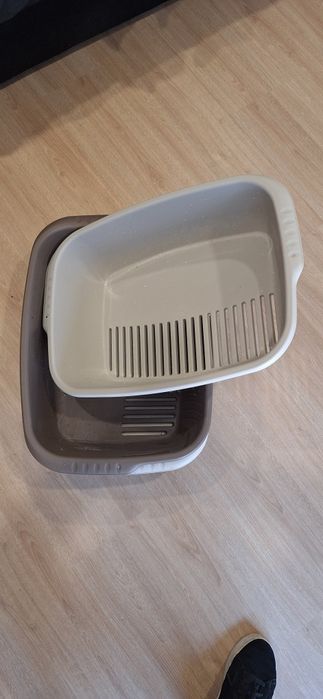 Caixa de areia com peneira