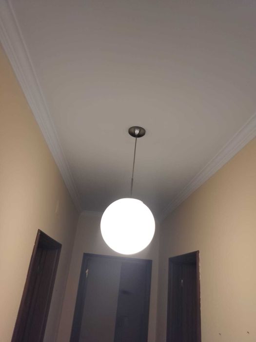Candeeiro tecto com bola