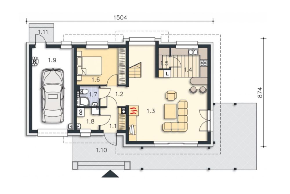 Dom gotowy do zamieszkania | 130 m² | 12 ar |