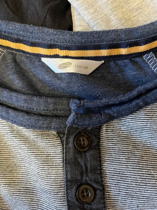 Tshirty koszulki z długim rękawem zestaw 4 szt rozm164