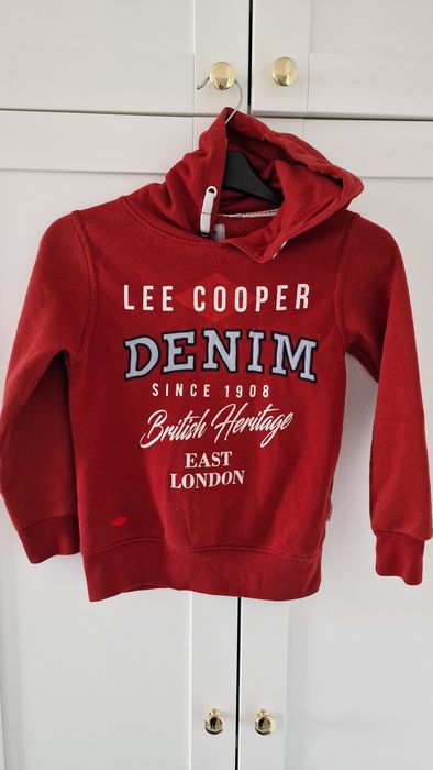 Bluza Lee Cooper wiśniowa roz. 122cm
