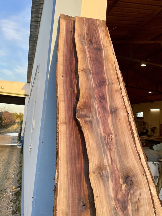 Madeira de nogeira. Pranchas 5cm.