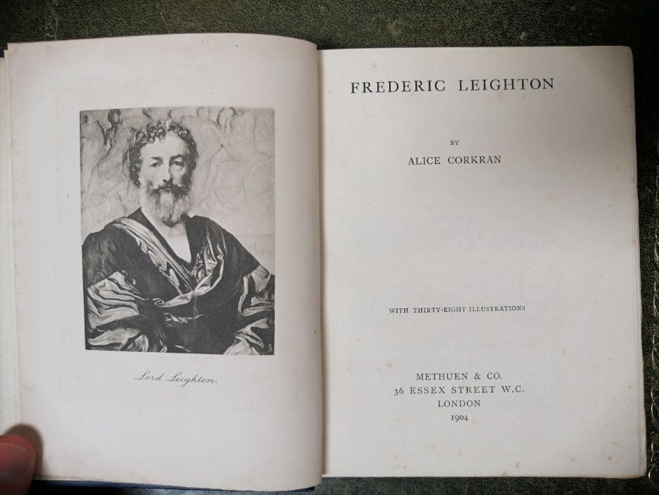 Frederic Leighton by Alice Corkran 1904 r.