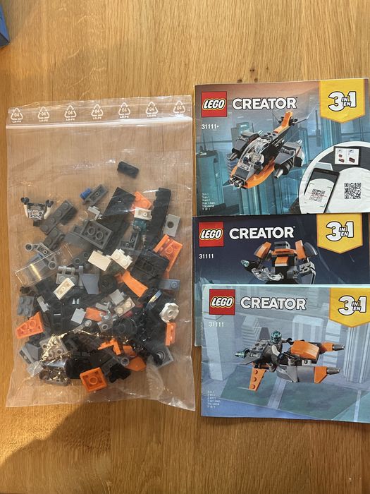 Lego Creator 3w1 31111 Cyberdron