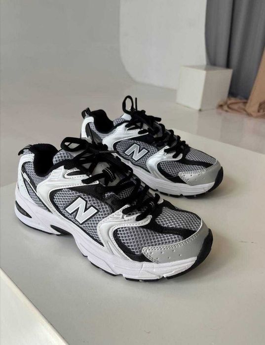 Кроссовки New Balance 530 Black/White /Кросівки NB /Жіночі Нью Беланс