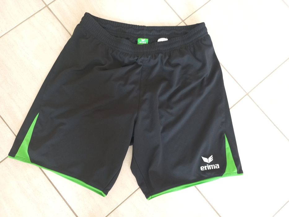 Firmowe spodenki męskie -sportowe -erima-rozmiar -L-czarne
