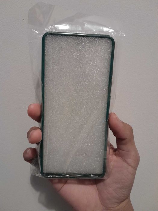 New silicone case for Samsung Galaxy A32 4G (Color- Dark Green]