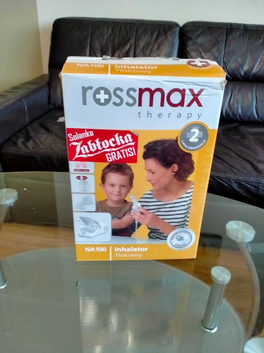 Inhalator tłokowy Rossmax NA100 | Mało używany | Kompletny zestaw