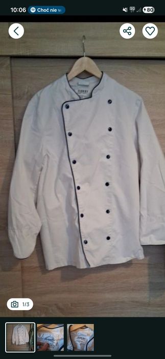 Bluza gastronomiczna L