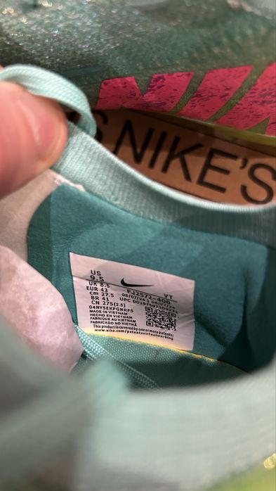 Футбольні бутси Air Zoom Mercurial Vapor 16 43