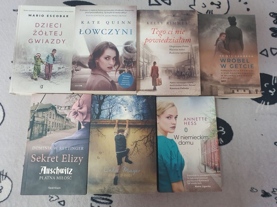 Pakiet książek o tematyce wojennej, wysyłka inpost