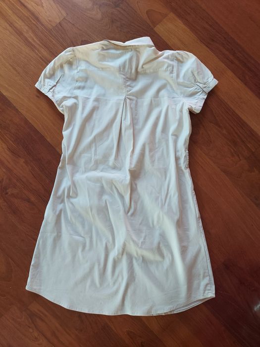 Szmizjerka sukienka kremowa H&M  M/48/10