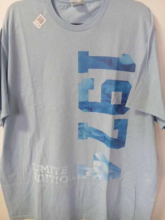 T-shirt bawełniany męski z nadrukiem Limited Edition 1974