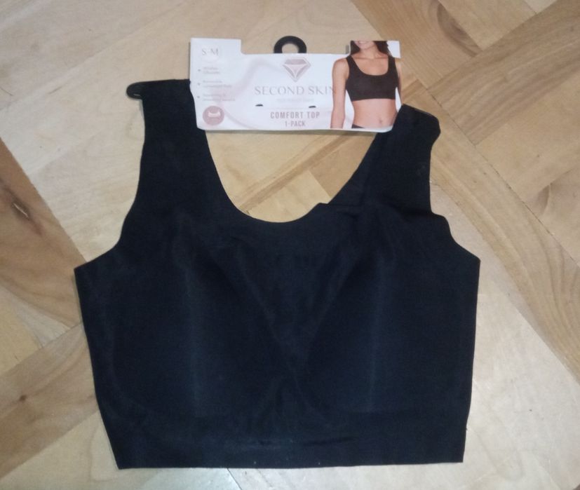 Bezszwowy biustonosz S nowy