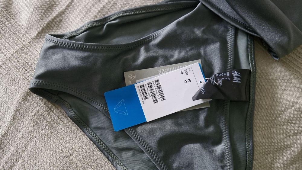 H&M, r. 40/75d. 2cz. Kostium kąpielowy. Nowy.