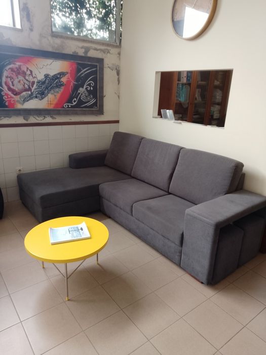 Sofá como novo de exposição