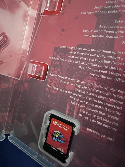 Super Mario Odyssey nintendo switch