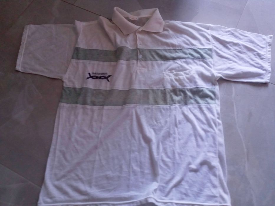 Zestaw koszulek polo L męskich