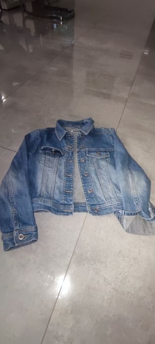 Super kurtka jeansowa dla dziewczynki 140 cm