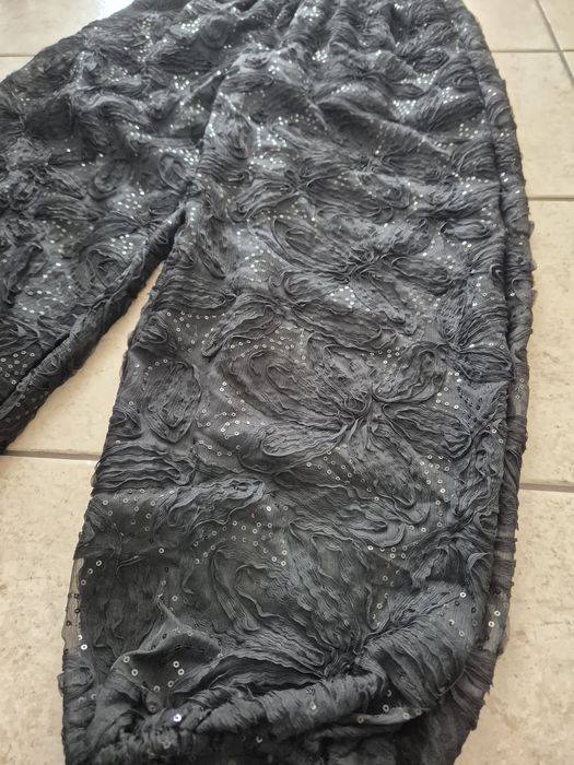 Spodnie haremki z cekinami 40 Zara