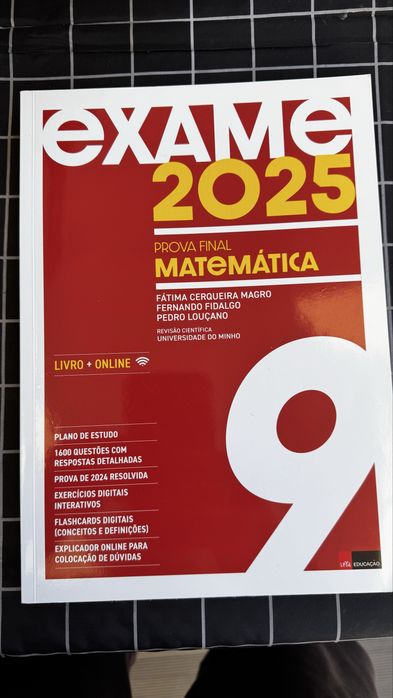 Livro preparaçao para Exame Matematica 9