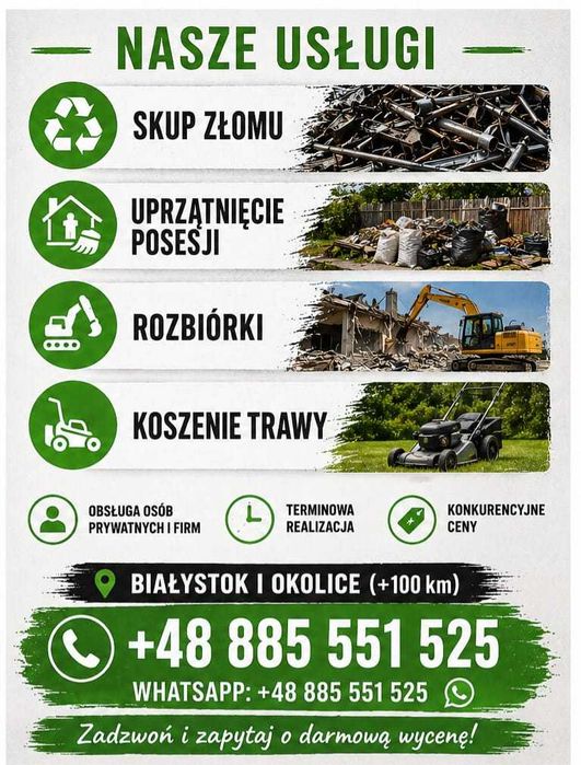 Skup złomu rozbiórki budynków