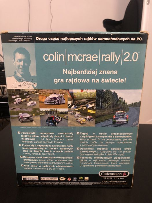Colin mcrae rally 2.0 wersja kolekcjonerska ! PC Unikat