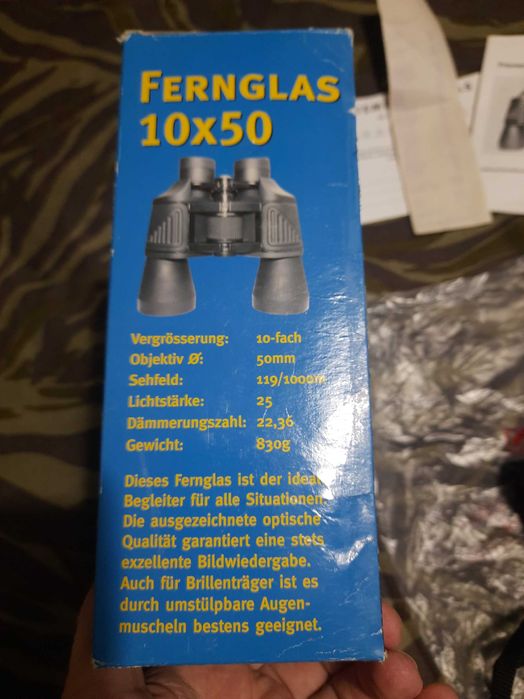 Бінокль FERNGLAS 10X50.