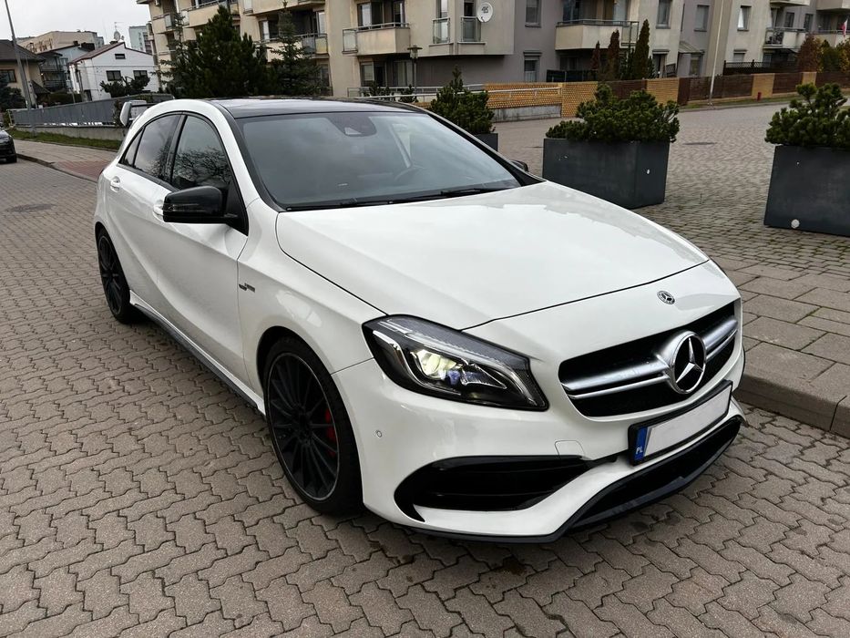 Mercedes-Benz Klasa A 2.0 A45 381KM AMG 4-Matic Salon Polska Serwis ASO