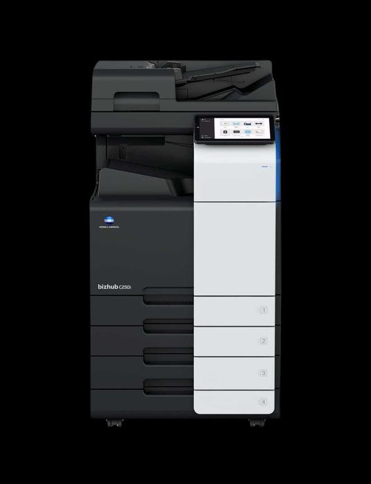 Kserokopiarka Konica Minolta C250i kol dualscanem i dupleksem GWAR. FV