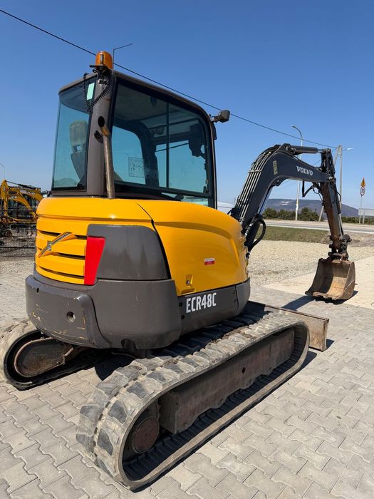 Volvo Ecr48 C  Minikoparka Volvo Ecr48 C 5T zero obrys Mini Koparka