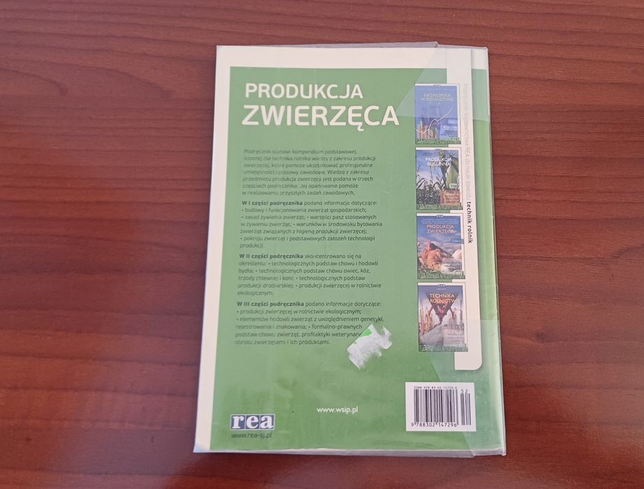 Produkcja zwierzęca cz. 1 Ewa Marciniak- Kulka, wyd. Rea