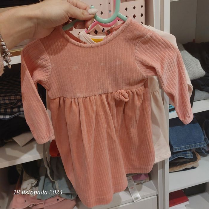 5 sukienek rozmiar 80