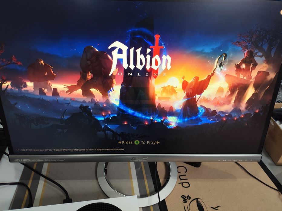 Стильний IPS монітор 27" ASUS MX279H (Full HD, Безрамковий, Вбудований звук)