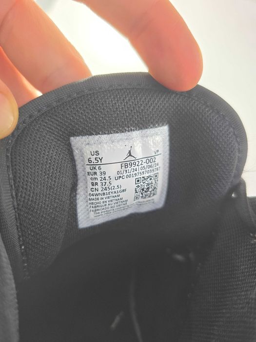 Nike Jordan stay loyal 3 oryginalne buty r.39 eu