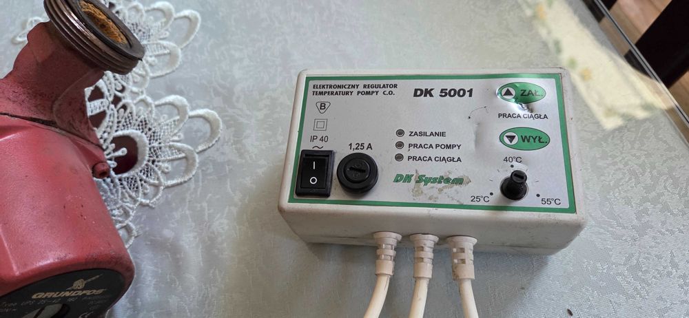 Pompa plus sterownik elektroniczny do CO zestaw
