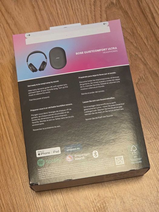 Bose Quietcomfort Ultra - nowe gwarancja