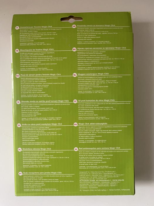 Moskitiera na magnes