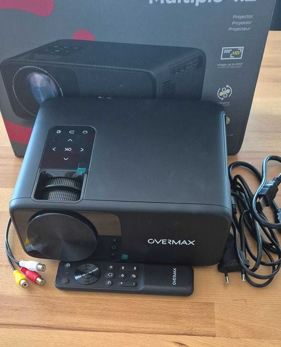 Projektor OVERMAX Multipic 4.2 Full HD (1920 x 1080), 4500 ANSI lumen, Wi-Fi, Bluetooth