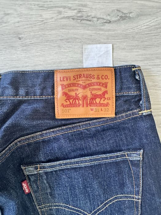 Levi’s 501 W31 L32 / Темно-синій денім / Стан ідеал