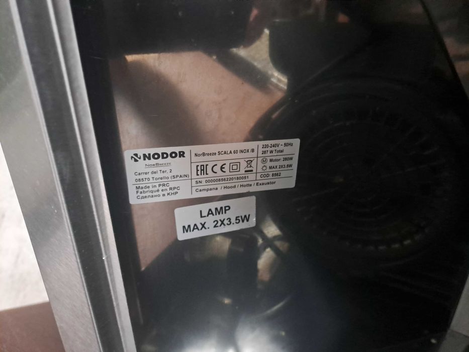 Exaustor chaminé NODOR - negociavel