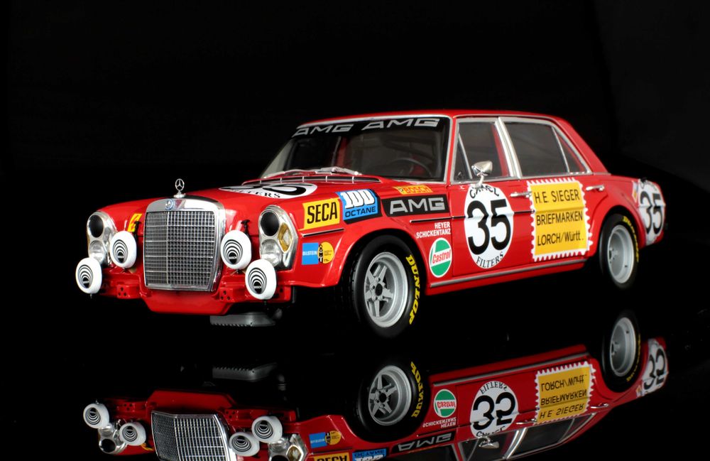 Mercedes-Benz 300 SEL #35 2nd Place 24H SPA 1971 - Minichamps
